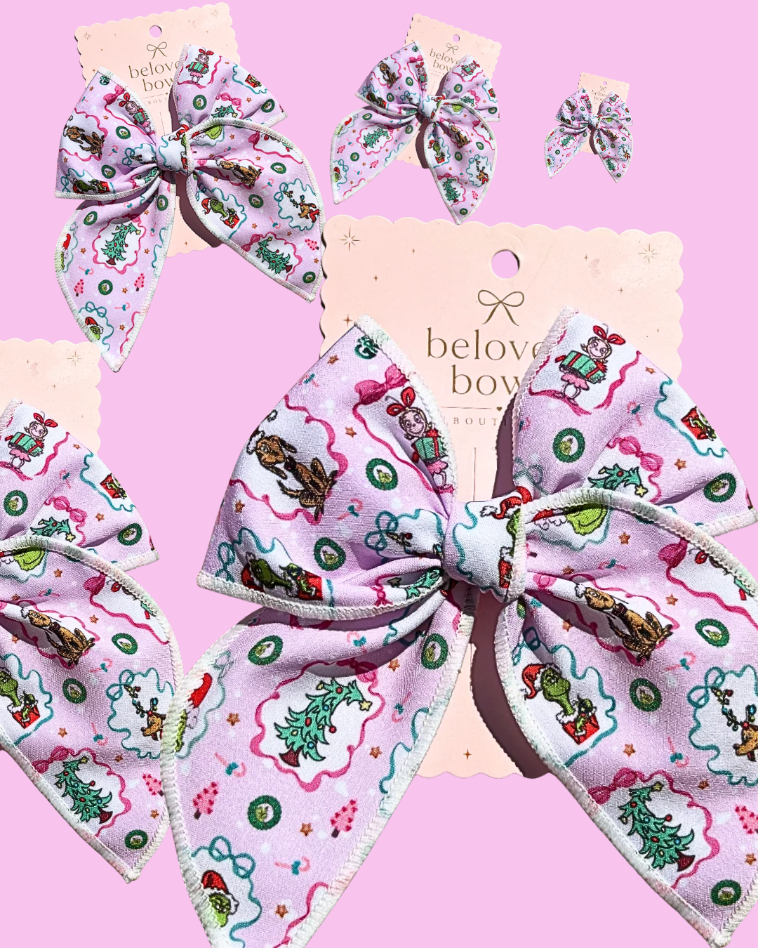 Alligator Clip Bow