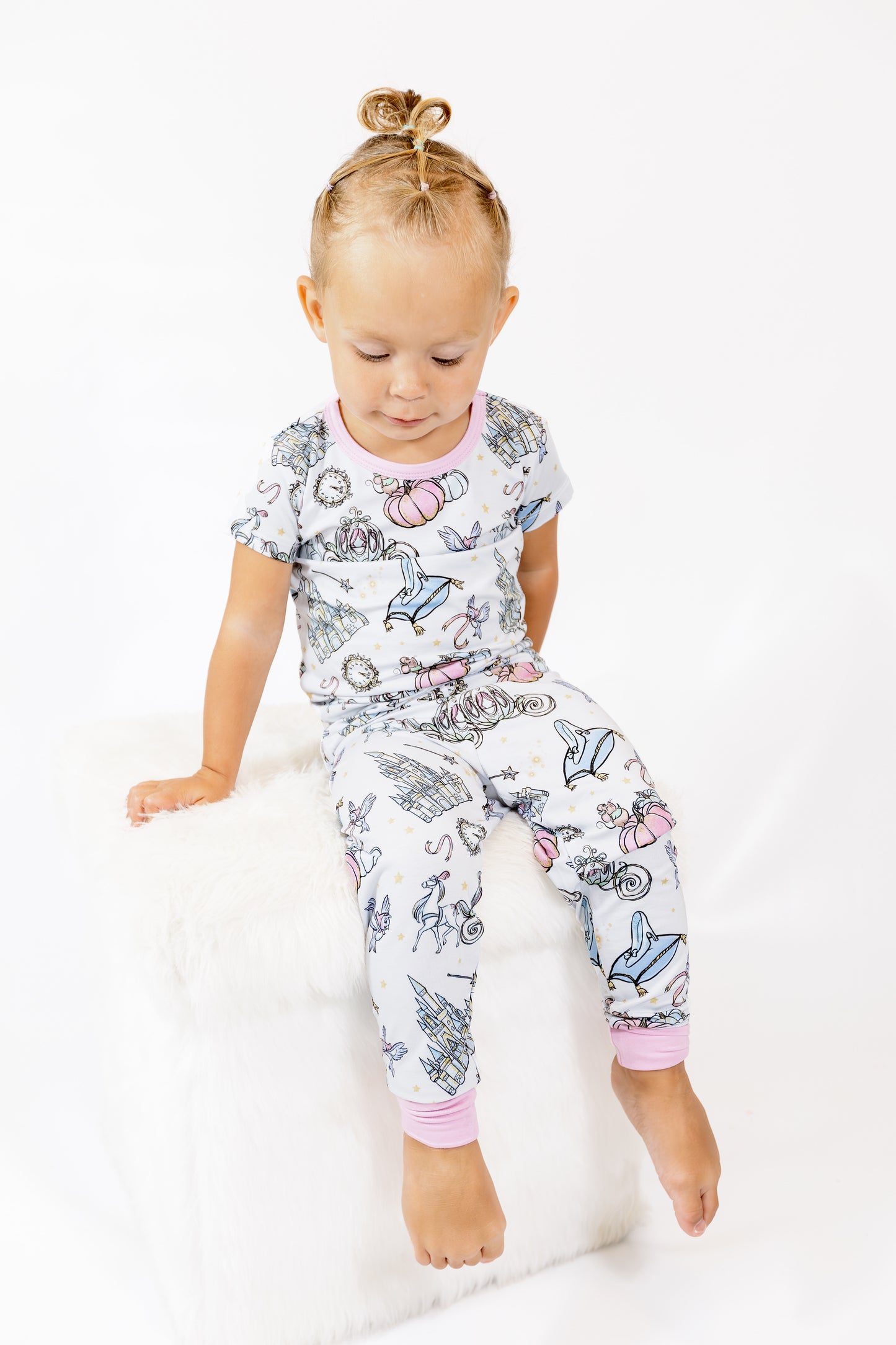 Two-Piece Pajamas:  Midnight Magic Cinderella