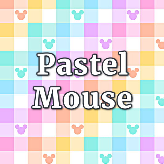 Pastel Mouse [Restock Pattern Is More Vibrant!]