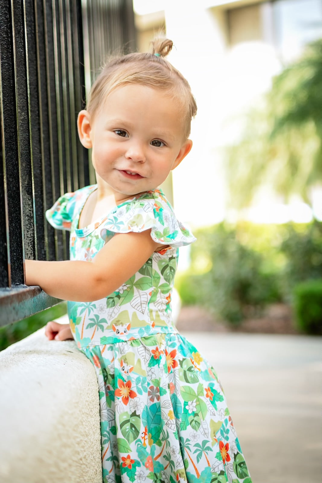 Flutter Dress: Island Time