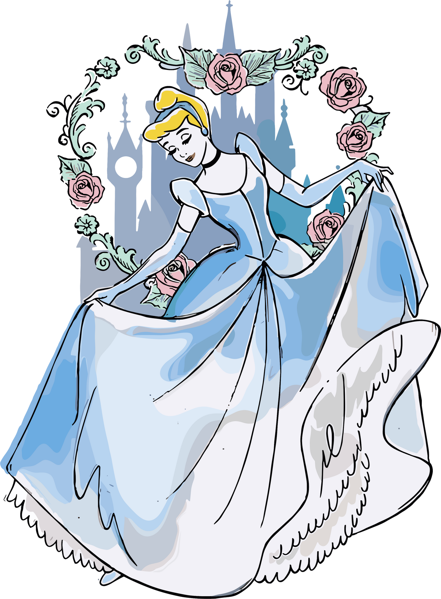 T Shirt Sale - GLASS SLIPPERS