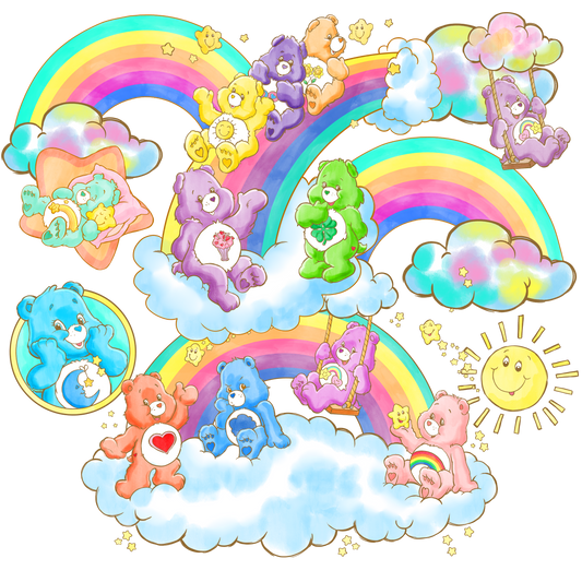 T Shirt Sale - RAINBOW BEARS