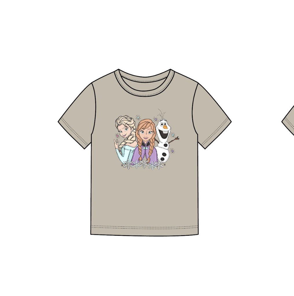 Snowy Trio - Bamboo T-Shirt Daywear