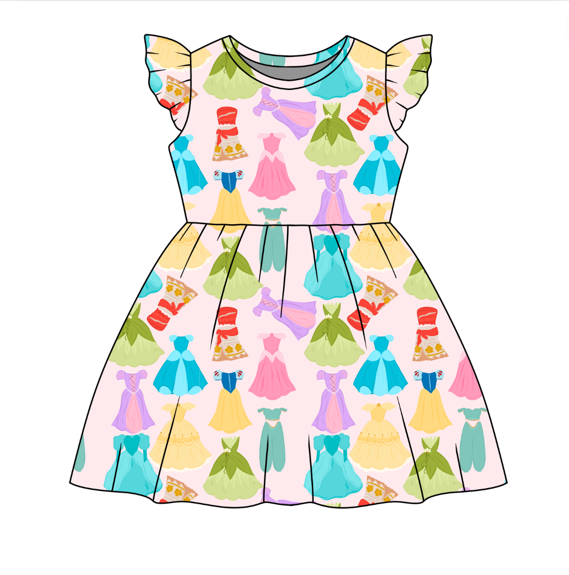 Flutter Dress: Dolled Up