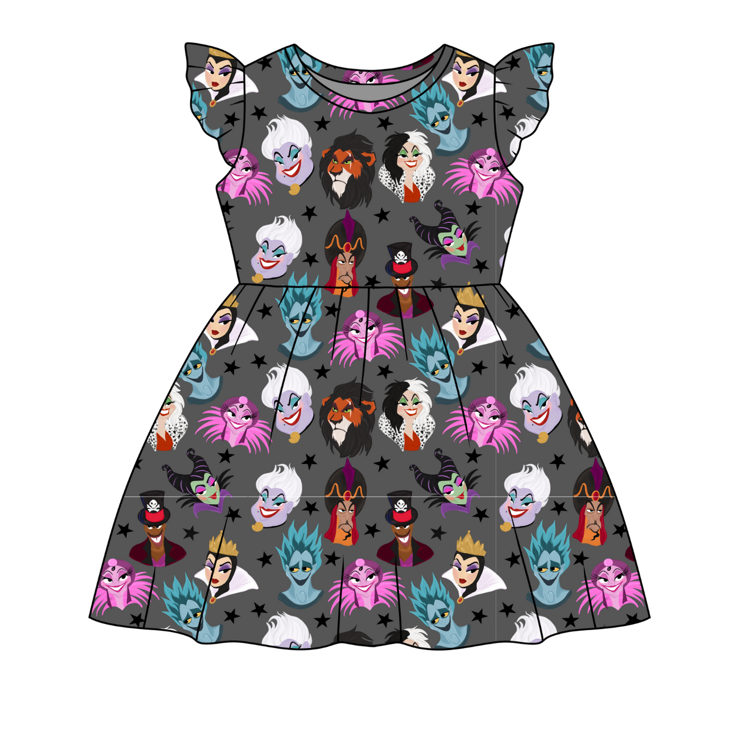 Flutter Dress: It's Giving Villain